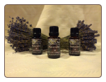 Lavender: Trio of Essential Oils-  Three 5ml bottles of 100% pure monastery oils