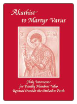 Akathist to Martyr Varus